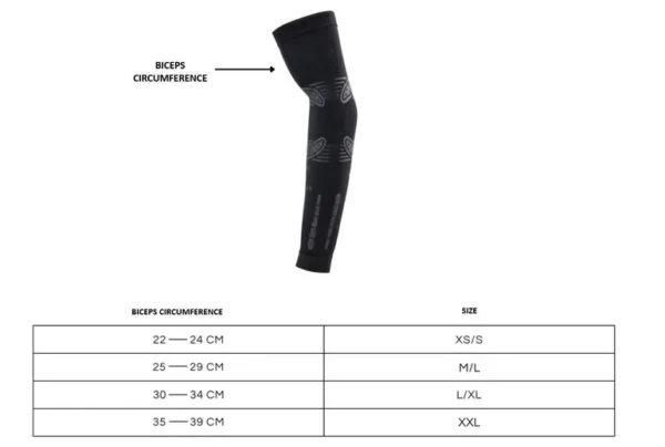 No Strain Evolution X TAPIA- rękaw biomechaniczny — zdjęcie 9